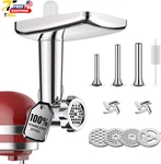 Stainless Steel Meat Grinder Attachment For Kitchenaid Stand Mixer. Fixed Price $104.28.