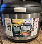Tayama Energy-saving Thermal Cooker TXM-50CF Stainless Steel Two-piece. Fixed Price $49.99.