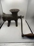 Vintage Enterprise Mfg. Co. Tinned Meat Grinder Chopper No. 12 Cast Iron. Fixed Price $18.69.