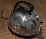 Mid Century Dominion Electric Kettle Black 1500 Watts Tested And Working. Fixed Price $15.00.