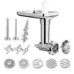 Metal Food Grinder Attachment For Kitchenaid Stand Mixers Includes Sliver. Fixed Price $57.11.