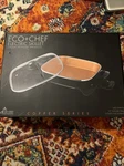 Eco + Chef Electric Skillet 1400W Copper Series Scratch Resistant. Fixed Price $48.99.