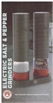 Chef's Corner Electric Salt & Pepper Grinders. Fixed Price $33.00.