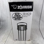 Zojirushi Stainless-steel Easy-serve Airpot, Liter, SR-AG30-XA Open Box. Fixed Price $49.00.