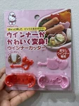 Skater Hello Kitty Sausage Cutter Mold With Pick Trinket Plush Kitchen. Fixed Price $25.00.