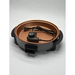Ovente Electric Frying Pan 1400W Copper Non-stick Skillet Grey FPB-001-4-2. Fixed Price $25.00.
