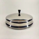 Faberware Electric Fry Pan Skillet 12" Stainless Steel Dome Lid 310-A. Fixed Price $24.99.