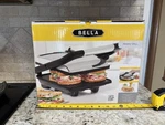 Sensio 14047 Bella Panini Grill Indicator Lights Non-stick Coating. Fixed Price $40.00.
