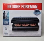 New George Foreman Family-size 5 Serving Grill & Panini Press Nonstick Pfoa-free. Fixed Price $59.77.