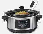 Hamilton Beach (33969A) Portable Quart Programmable Slow Cooker Crock Pot. Fixed Price $74.99.