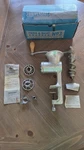 Vintage Universal Food And Meat Chopper No 3 Grinder W Original Box, Attachments. Fixed Price $24.00.