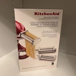 Kitchenaid Stand Mixer Attachment Pasta Roller Cutter Set 3PC Ksmpra *new*. Fixed Price $109.99.