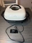 Rival S12P 12" Electric Frying Pan/skillet Warmer High Dome - Cracked Lid. Fixed Price $24.87.