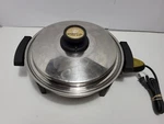 Kitchen Craft By West Bend Liquid Core Stainless Steel Electric Skillet 010OCU. Fixed Price $74.99.