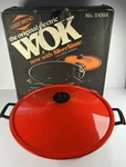 West Bend The Original Electric Wok 5109X Non-stick Automatic Heat Control Works. Fixed Price $18.39.