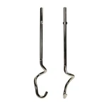 Univen Stainless Steel Dough Hooks Compatible With Kitchenaid Hand Silver. Fixed Price $15.35.