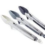12" Kitchen Tongs, 3 Pcs Silicone Tip For Cooking, Grilling, Serving. Fixed Price $31.33.