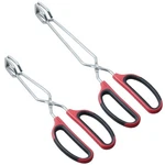 Stainless Steel Scissor Tongs 10-INCH And 12-INCH Set Of. Fixed Price $24.57.