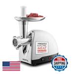 Gourmia Electric Meat Grinder 500W Commercial Grade Processor Sausage. Fixed Price $102.89.