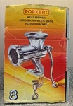Porkert Meat Mincer 275-08 Cast Iron Tinned With Sausage Stuffer Complete. Fixed Price $39.99.