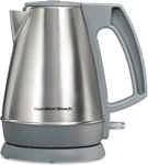 Hamilton Beach Liter Electric Kettle, Water Boiler & Heater, Fast 1500 Watts,. Fixed Price $37.49.