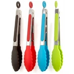 Zhiye 4PCS Silicone Tongs, Kitchen 7 Non-slip & Easy Grip Blue,green. Fixed Price $14.76.