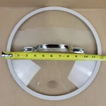 Tramontina 12" Replacement Glass Lid Pot Pan Cover Silicone Rim Stainless Handle. Fixed Price $24.99.