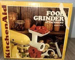 Vintage Kitchenaid Food Grinder Attachment Model Fg-a Original Box Instructions. Fixed Price $12.00.
