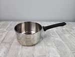 Lagostina Stainless Steel 1 Quart Saucepan Pot Made Italy Cookware No Lid. Fixed Price $21.14.