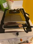 Bella Panini Press Ribbed Single Sandwich Maker Grill Non-stick GH-815 Sensio. Fixed Price $24.00.