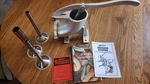 Weston 3 Lb Cast Iron Sausage Stuffer W/ Tubes. Fixed Price $69.99.