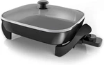 Electric Skillet, Variable Temperature Control, Nonstick Cooking Surface,. Fixed Price $60.99.