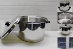 Saladmaster 16 Q Dutch Oven T-304S Surgical Stainless Stockpot Fry Saute Pan Lid. Fixed Price $799.99.