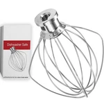 Newlyart K45WW Whisk Attachment Fits Dishwasher Safe, Stainless Steel Wires. Fixed Price $30.78.
