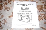 Singer Sewing Machines 3101 3102 3103 3105 2404 Illustrated Parts Manual, On Cd.. Fixed Price $13.85.