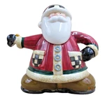 Sakura Mini Teapot By Oneida Debbie Mumm Santa Short & Stout W/lid. Fixed Price $12.95.