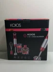 Koios 800W 4-IN-1 Multifunctional Hand Immersion Blender 12 Speed HB2033B3 Red. Fixed Price $25.00.