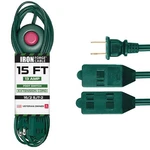 15 Ft Green Extension Cord With Foot Switch And 3 Electrical Power Outlet - 1.... Fixed Price $26.39.