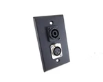 Procraft SPL-1XF1SPK-BK Gang Black Steel Wall Plate Loaded W/1) Xlrf 1)PC NL4. Fixed Price $10.45.