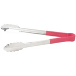 Winco UTPH-12R Utilitytongskitchen, 12", Red. Fixed Price $13.41.