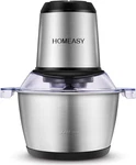 Meat Grinder Electric, Food Processor 2L Stainless Steel Blender Chopp. Fixed Price $58.04.