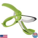 Trudeau Toss And Chop Salad Tongs, Green (09610135). Fixed Price $39.30.