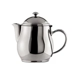 Oneida Jazz Teapot, Short Spout, 20 Oz - 18/10 Stainless. Fixed Price $40.00.