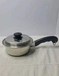 Saladmaster TP304S 1 Quart Saucepan Pot Stainless Steel Vapor Lid Usa Made. Fixed Price $34.99.