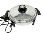 Kitchen Craft By West Bend Liquid Core Stainless Steel Electric Skillet 010OCU. Fixed Price $59.95.
