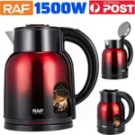 Raf 2L Electric Water Kettle 1500W Boiler Jug Stainless Steel Pot Tea Maker Tool. Fixed Price $43.07.