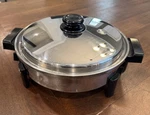 Saladmaster K7256 Electric Skillet Stainless Steel 2QT 1150W 120V Temp Control. Fixed Price $249.75.