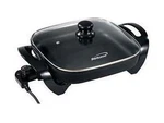 Brentwood Appliances Nonstick Electric Skillet With Glass Lid (1300W; 12"). Fixed Price $42.99.