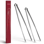 Cooclan Precision Serrated Nonslip Tips Cooking Tongs 2 Set 11.5" & 13.5", 18.... Fixed Price $27.35.