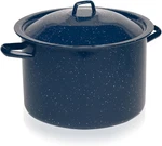 Usa C20666-1062810W Speckled Enamel Stock Pot With Lid, 4 Quart, Blue. Fixed Price $23.97.